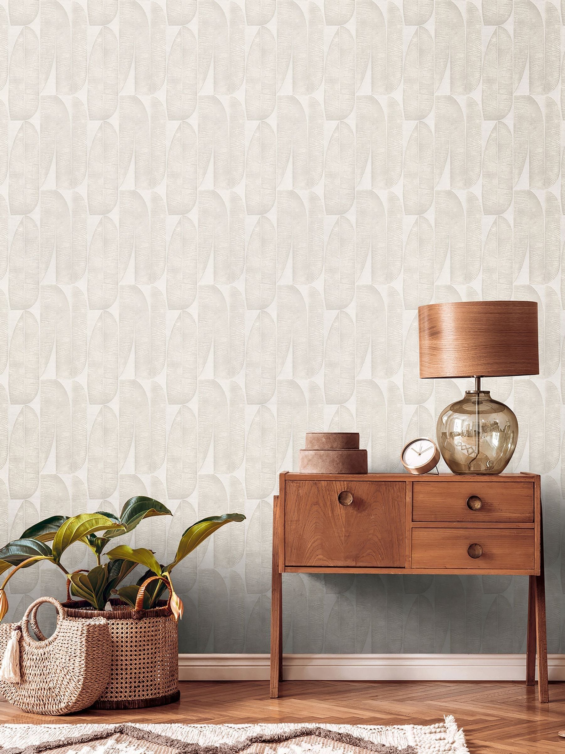 Galerie Blue Welcome Home Tree Leaf Wallpaper Sample A4
