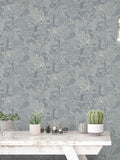 Galerie Blue Sommarang 2 Woodland A4 Wallpaper Sample
