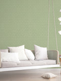 Galerie Blue French Country Motif Wallpaper Sample A4