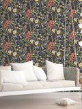 Galerie Green Sommarang 2 Floral Print Wallpaper Sample A4