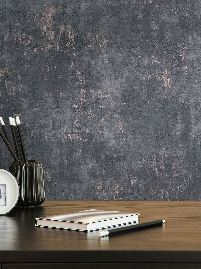 Galerie Black Welcome Home wallpaper sample A4 (British brand)