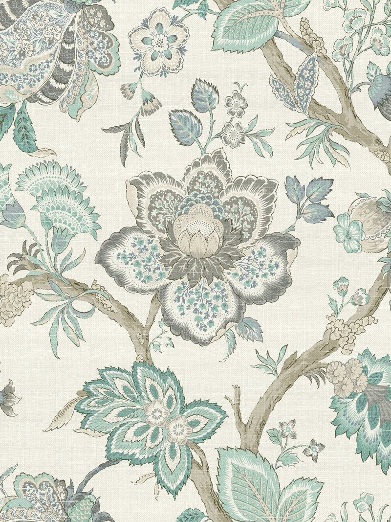 Galerie French country floral wallpaper sample A4, UK version