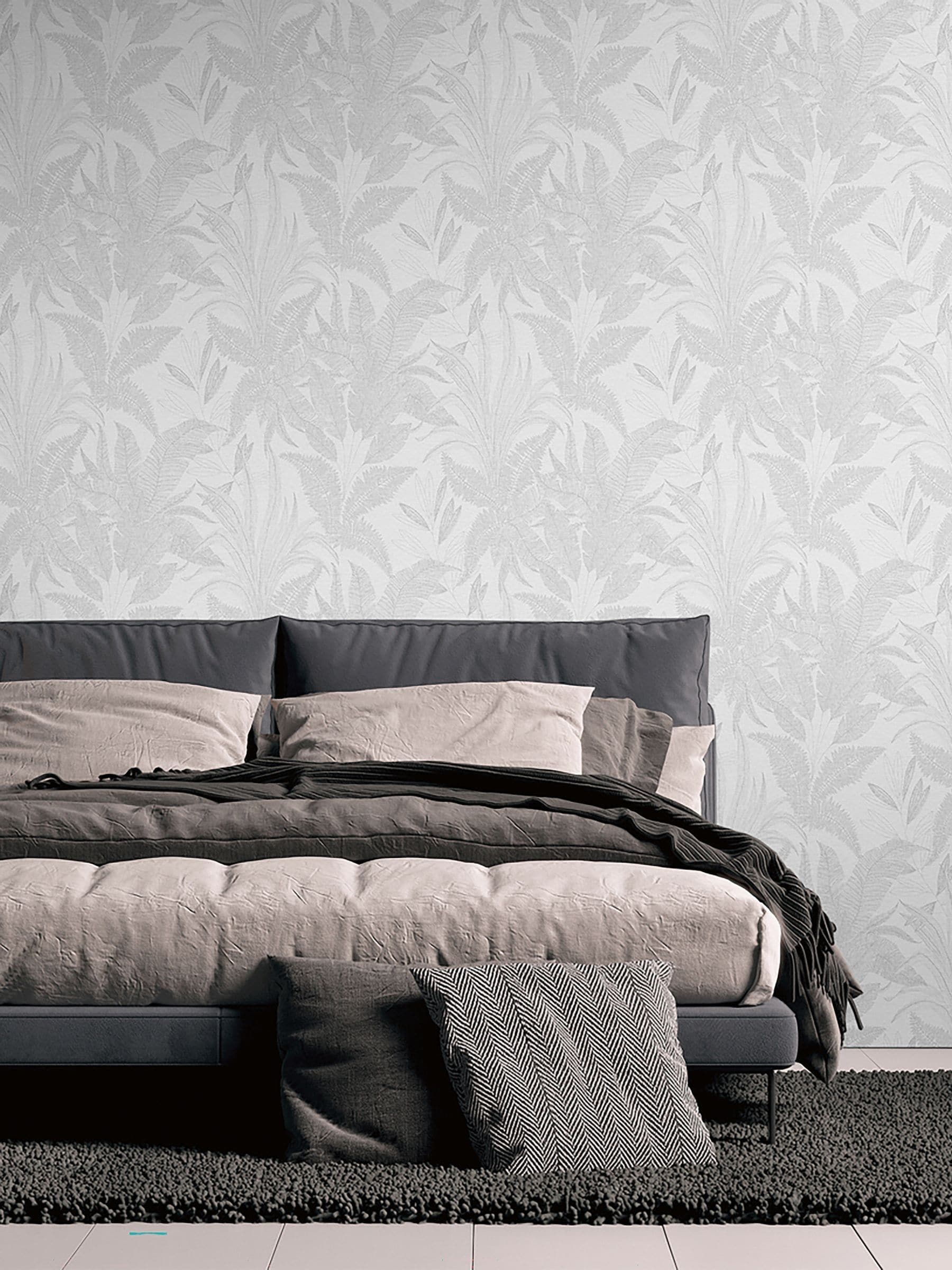 Galerie Grey Welcome Home Tree Leaf A4 Wallpaper Sample
