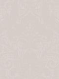 Laurence Llewelyn-Bowen Beige Damask Sauvage Flock wallpaper sample A4, imported from the UK
