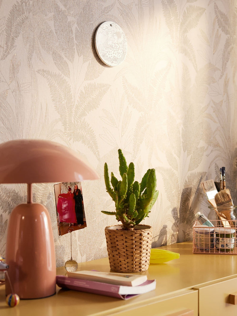 Galerie bronze brown wallpaper sample A4 (British brand)