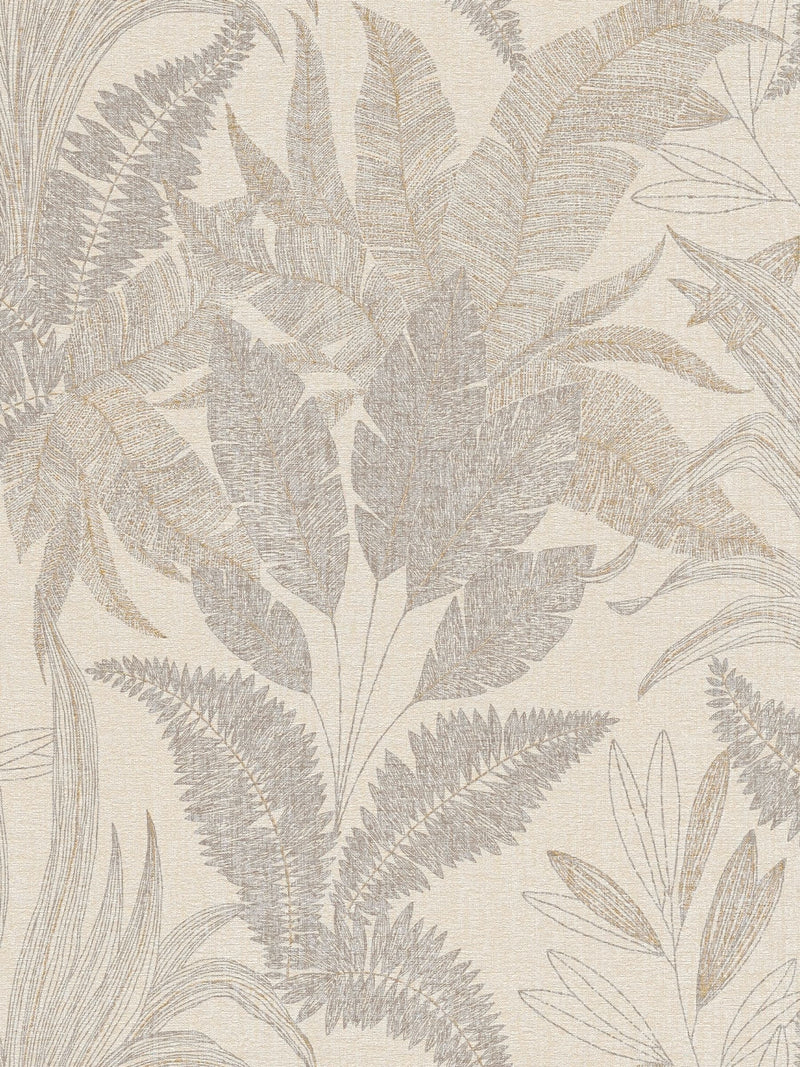 Galerie bronze brown wallpaper sample A4 (British brand)