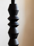 Rockett St George black wooden spindle floor lamp base, UK version
