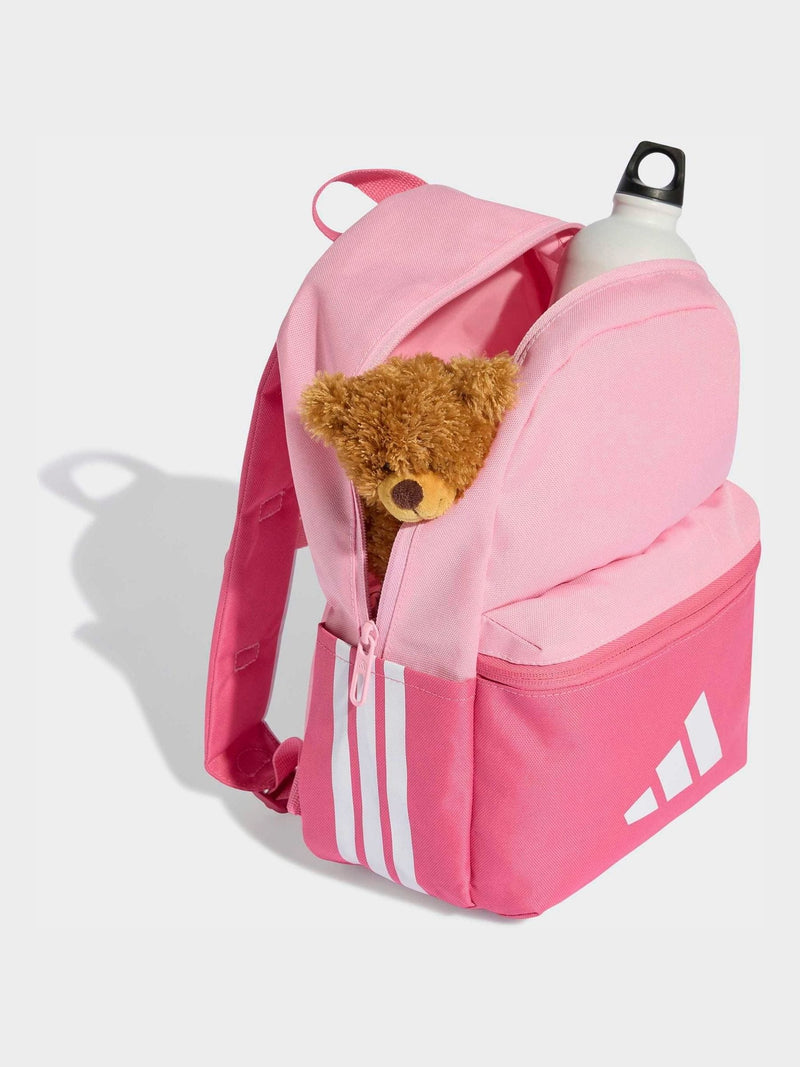 adidas Pink 3 Bar Kids Backpack
