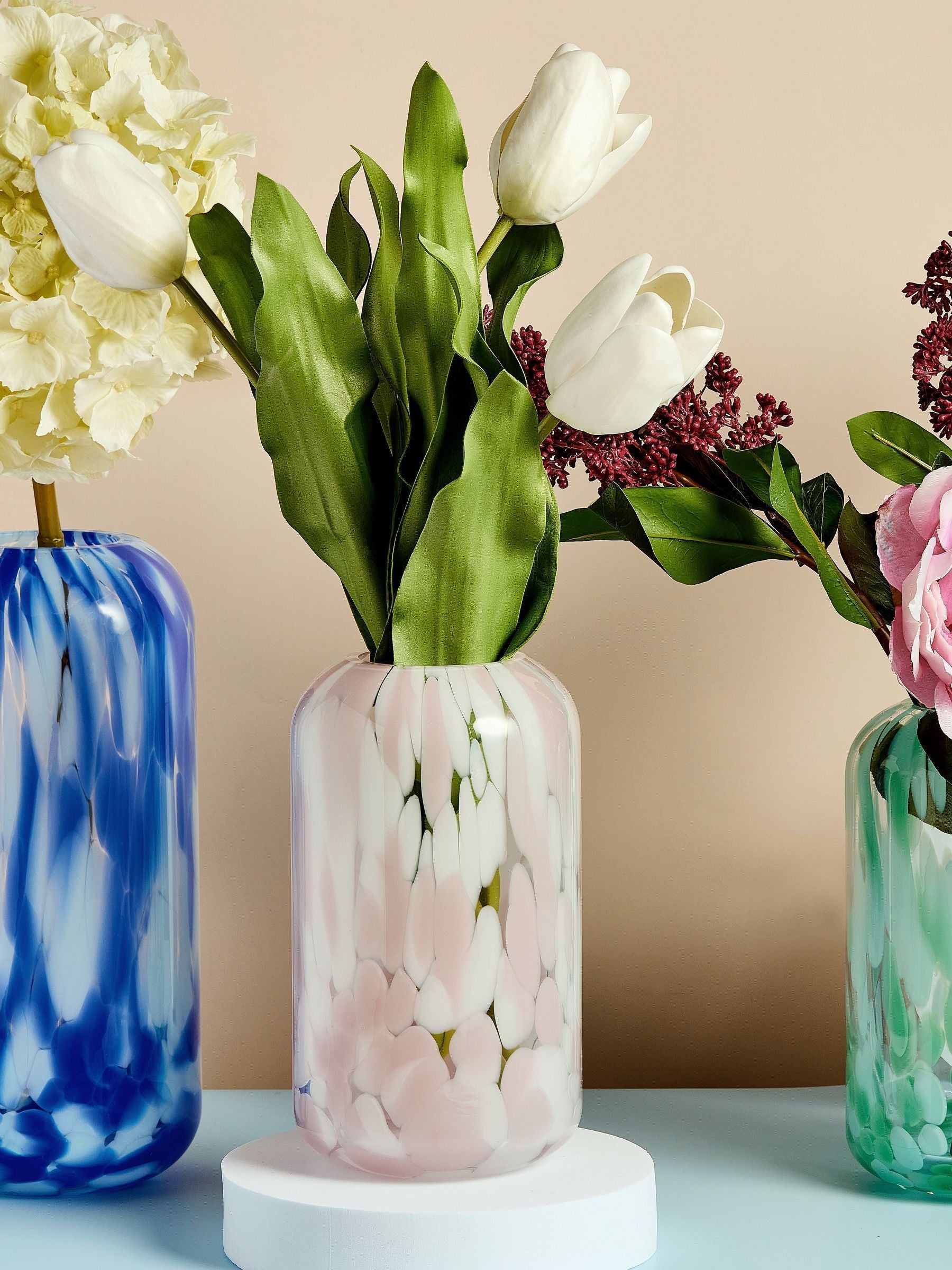 Anton Studio Designs pink small lava vase - British product