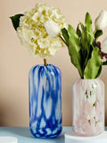 Anton Studio Designs Pink Small Lava Vase Handmade Glass Vase