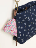FatFace Kingston crossbody bag navy blue floral bee - British product