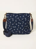 FatFace Kingston crossbody bag navy blue floral bee - British product