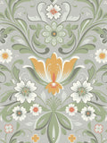 Galerie Green Sommarang 2 floral wallpaper 10m, imported from the UK