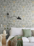 Galerie Green Sommarang 2 floral wallpaper 10m, imported from the UK