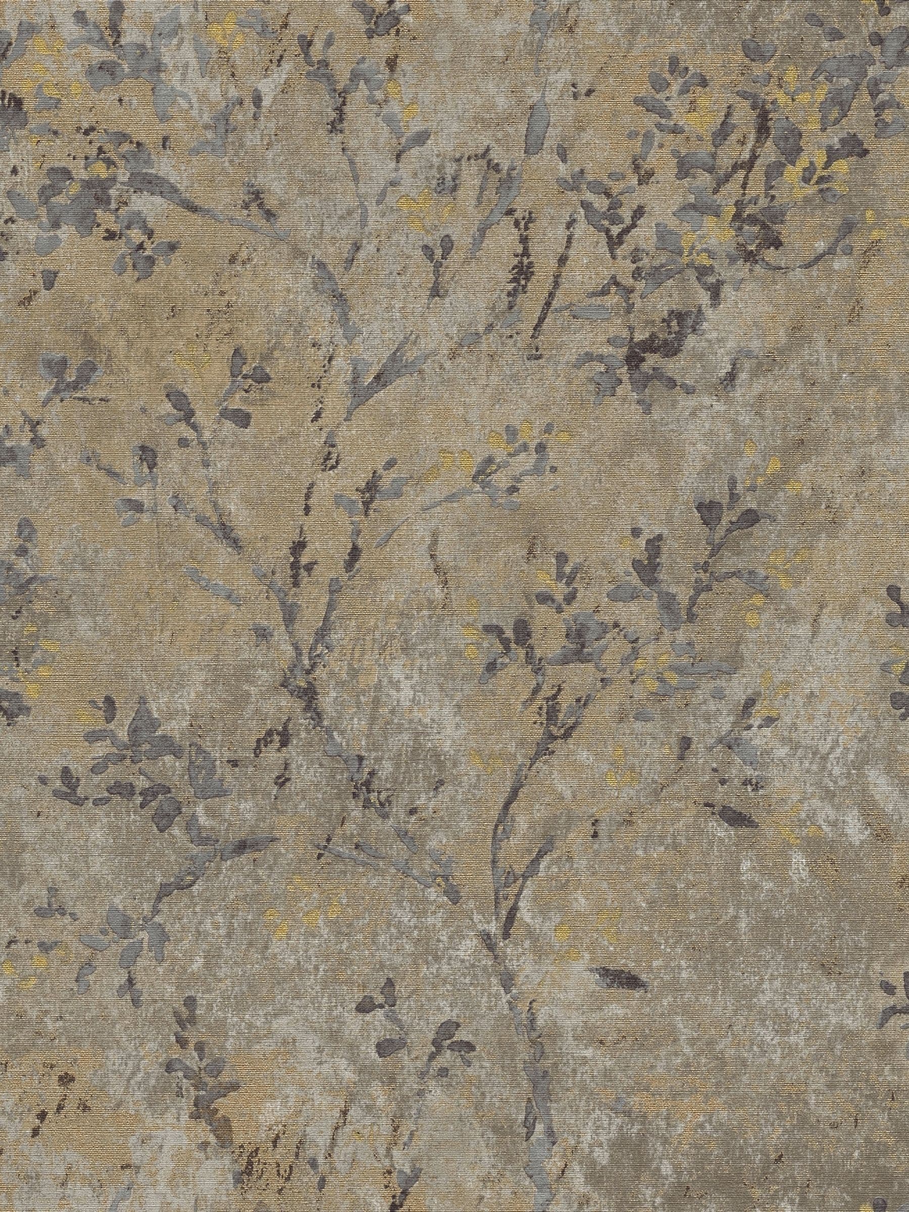 Galerie green tree leaf wallpaper 10m - British product