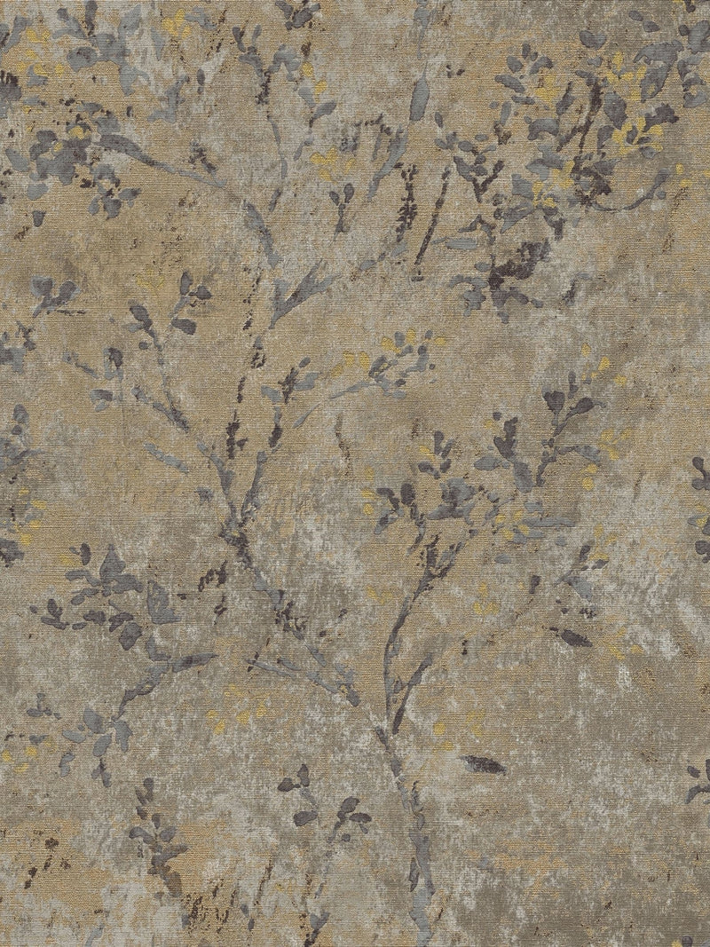 Galerie green tree leaf wallpaper 10m - British product