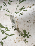 Galerie green tree leaf wallpaper 10m - British product
