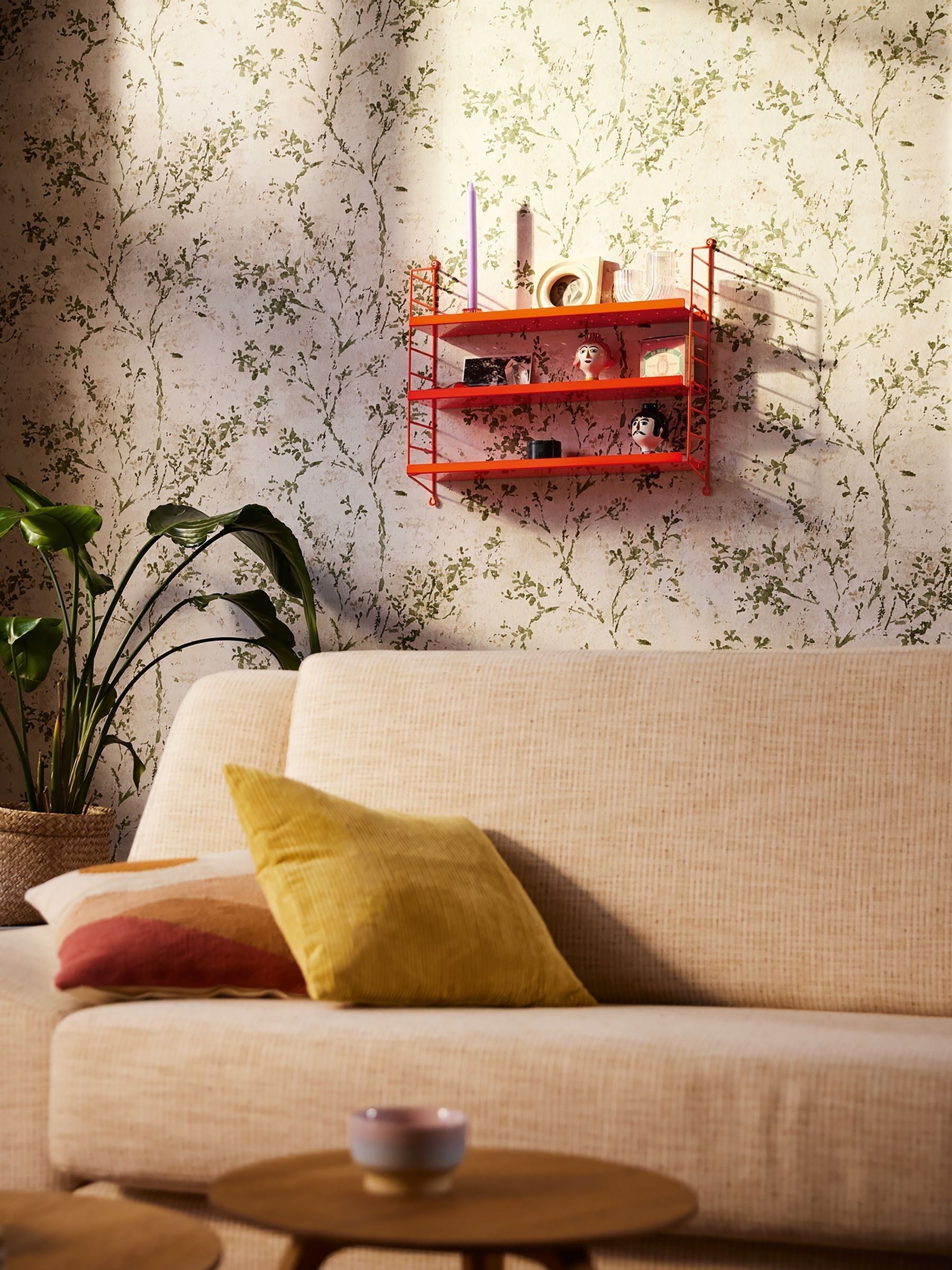 Galerie green tree leaf wallpaper 10m - British product