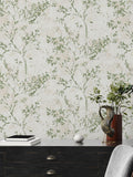 Galerie green tree leaf wallpaper 10m - British product