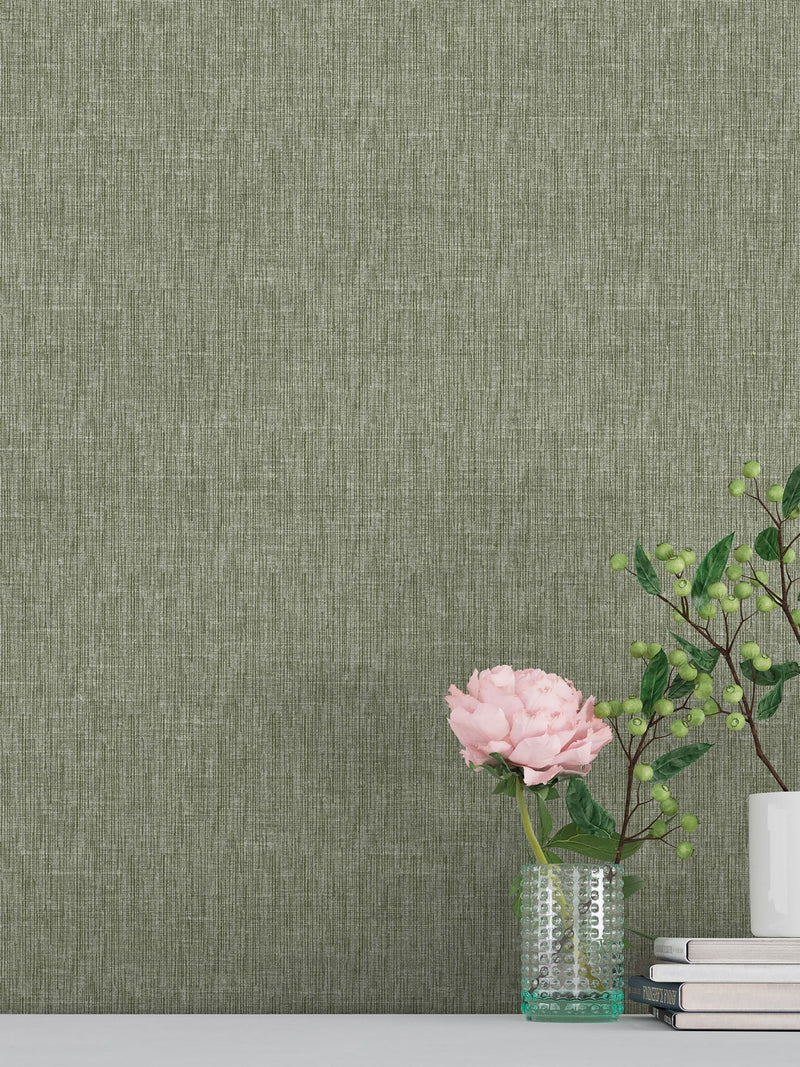 Galerie Green Spring Blossom Plain 10M Wallpaper