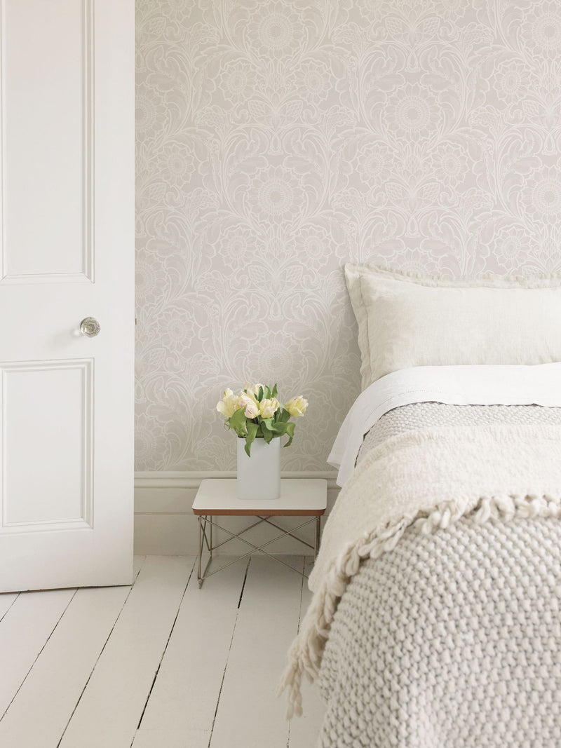 Laurence Llewelyn-Bowen Beige Sunnyside Up Floral Print 10M Wallpaper