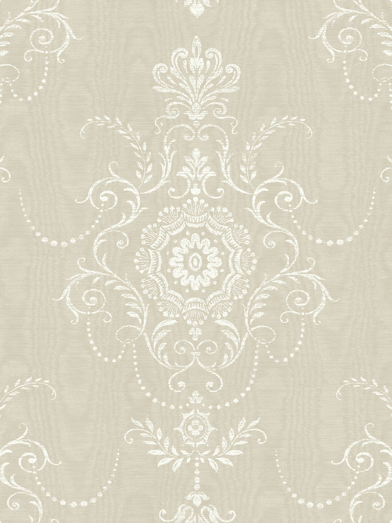 Galerie Blue French Country damask wallpaper, UK version