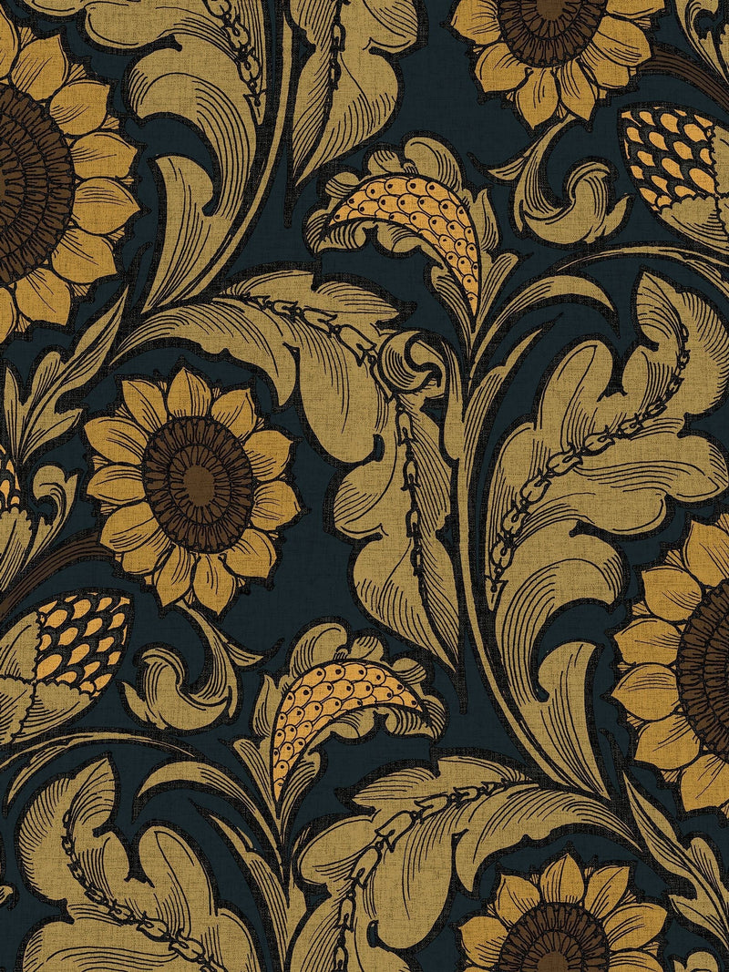 Laurence Llewelyn-Bowen Sunnyside Up floral wallpaper 10m - British product