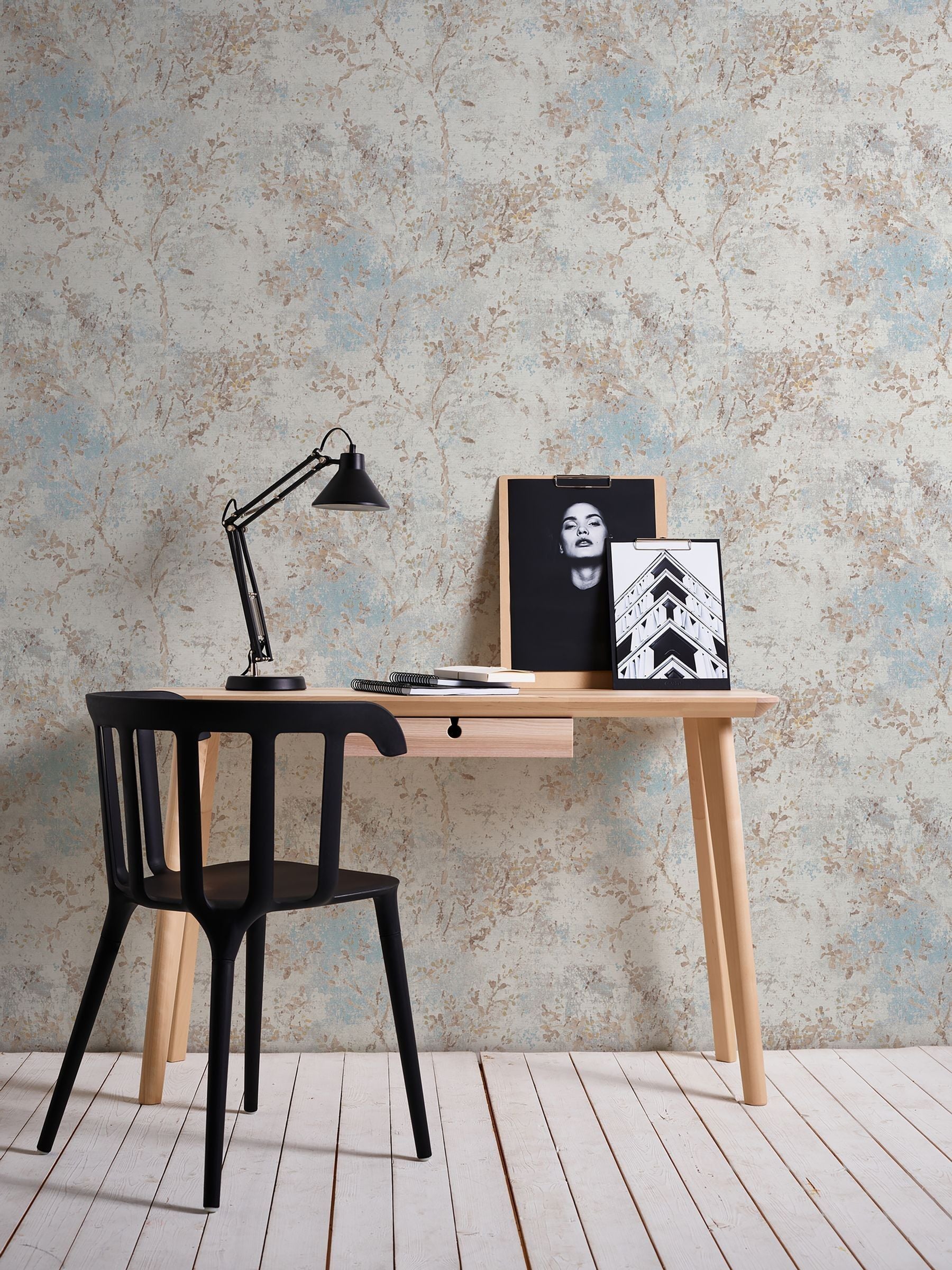 Galerie Beige Welcome Home Tree Leaf 10M Wallpaper
