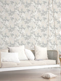 Galerie Grey Sommarang 2 Floral Print 10M Wallpaper