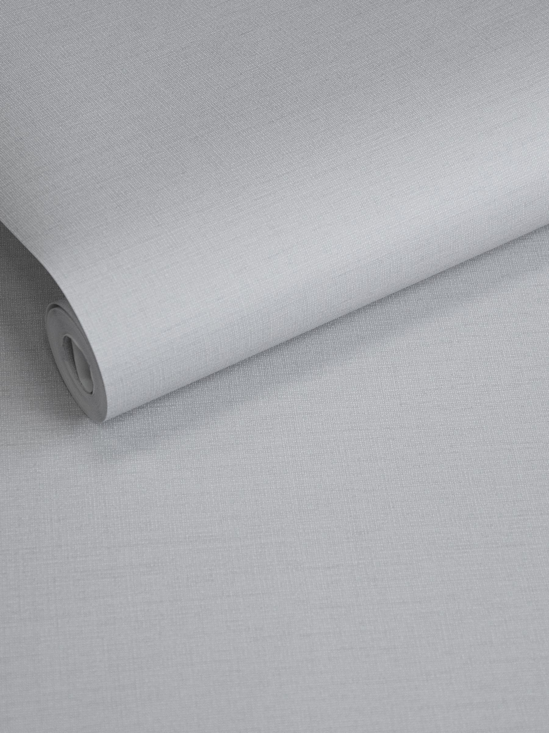Laurence Llewelyn-Bowen silver grey plain texture wallpaper 10m (British brand)