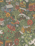 Galerie Green Sommarang 2 Woodland wallpaper 10m roll, imported from the UK
