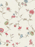Galerie Red French Country Floral Print wallpaper 10m (British brand)
