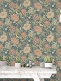 Galerie Yellow Sommarang 2 Floral Print Wallpaper 10m