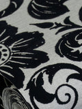 Laurence Llewelyn-Bowen Damask Sauvage flock wallpaper 10m, imported from the UK