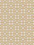 Galerie Yellow Spring Blossom Lattice Wallpaper 10m roll - British product