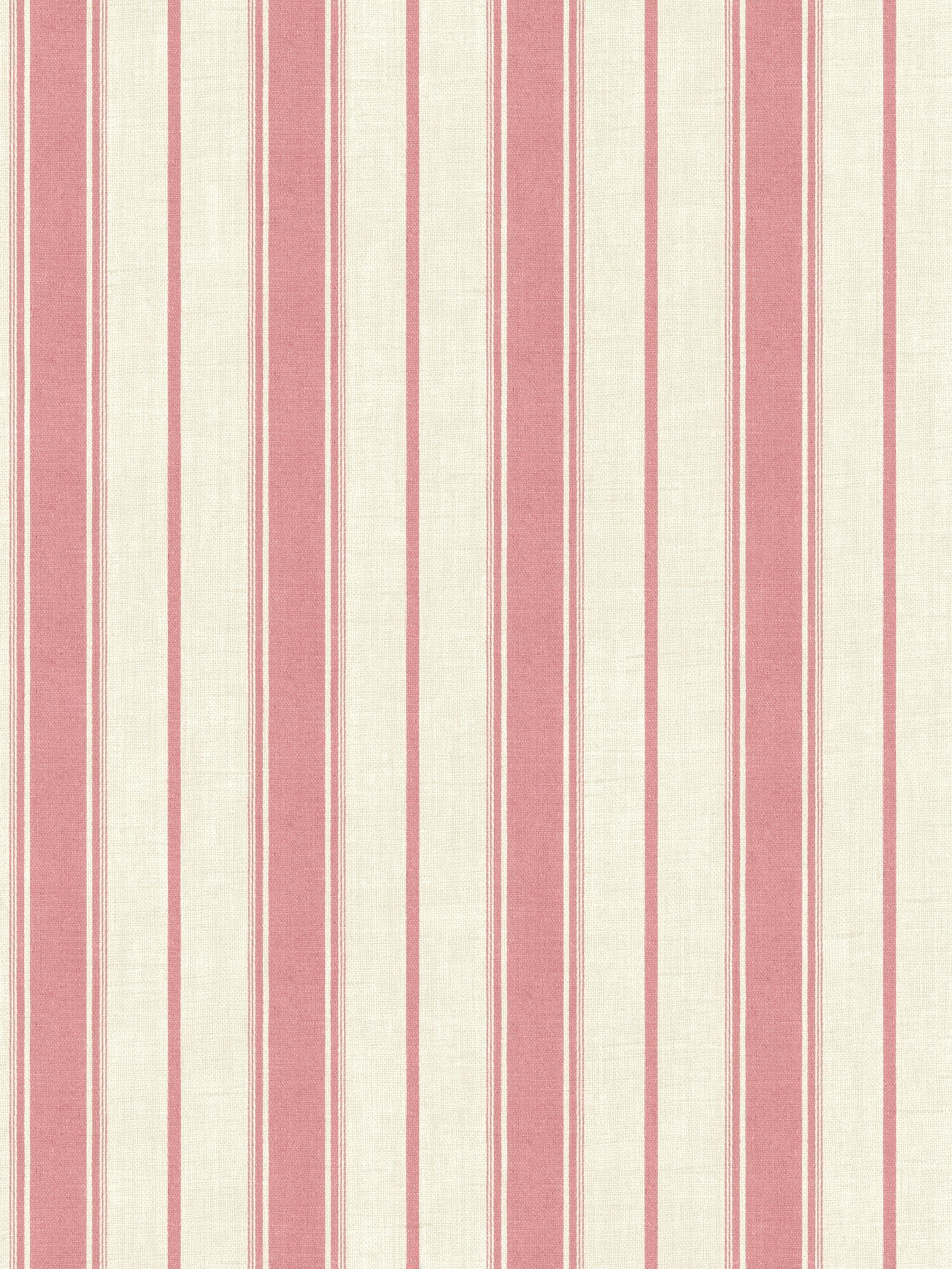 Galerie Pink French Country Stripe wallpaper roll (British brand)