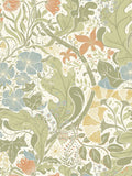 Galerie Green Sommarang floral wallpaper 10m, imported from the UK