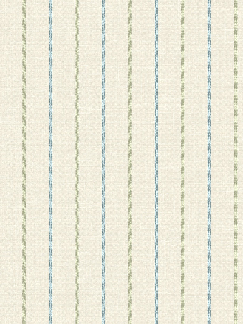 Galerie Blue French Country Stripe wallpaper 10M - British product