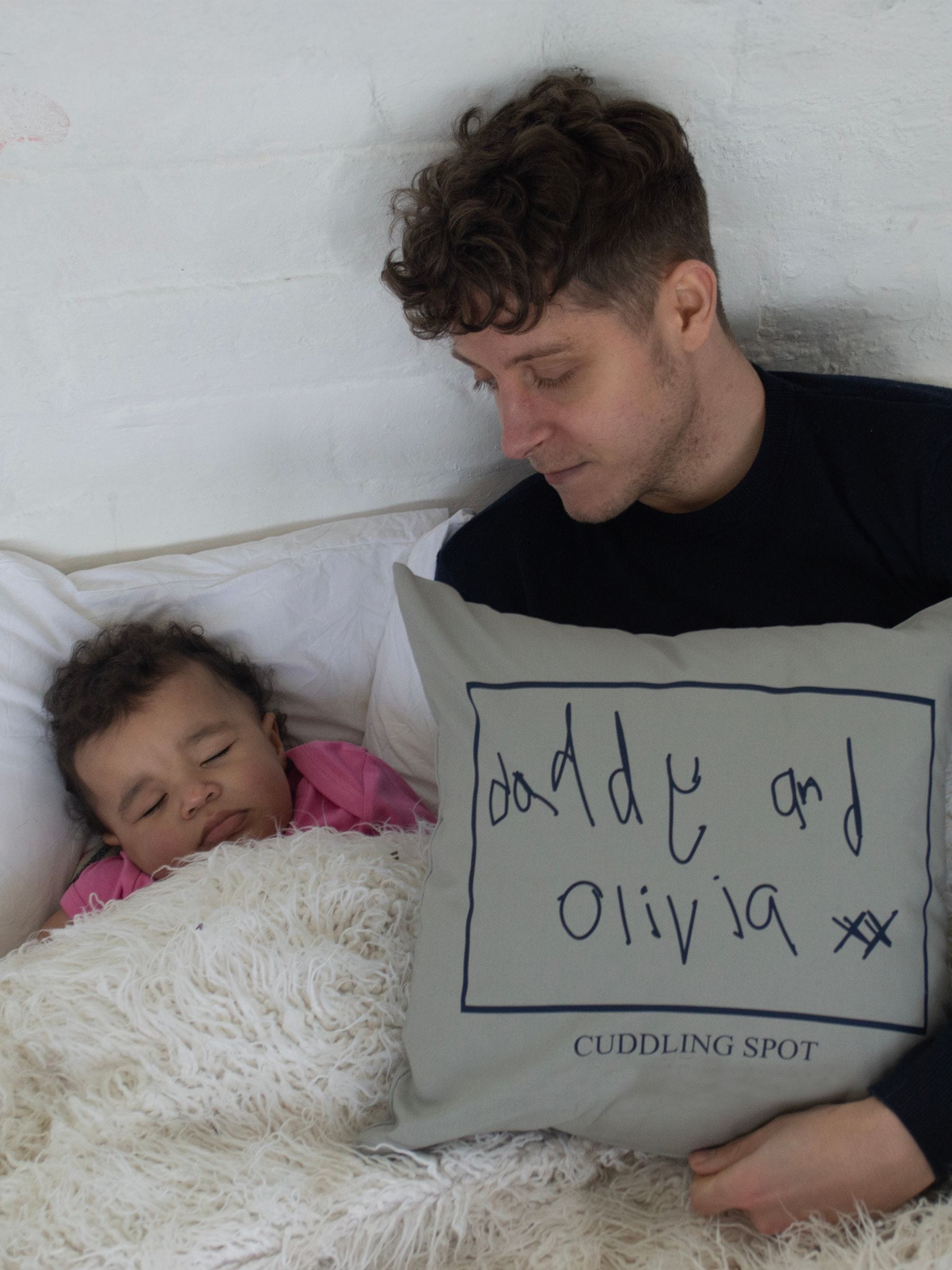 Solesmith personalised artwork cushion upload - British product
