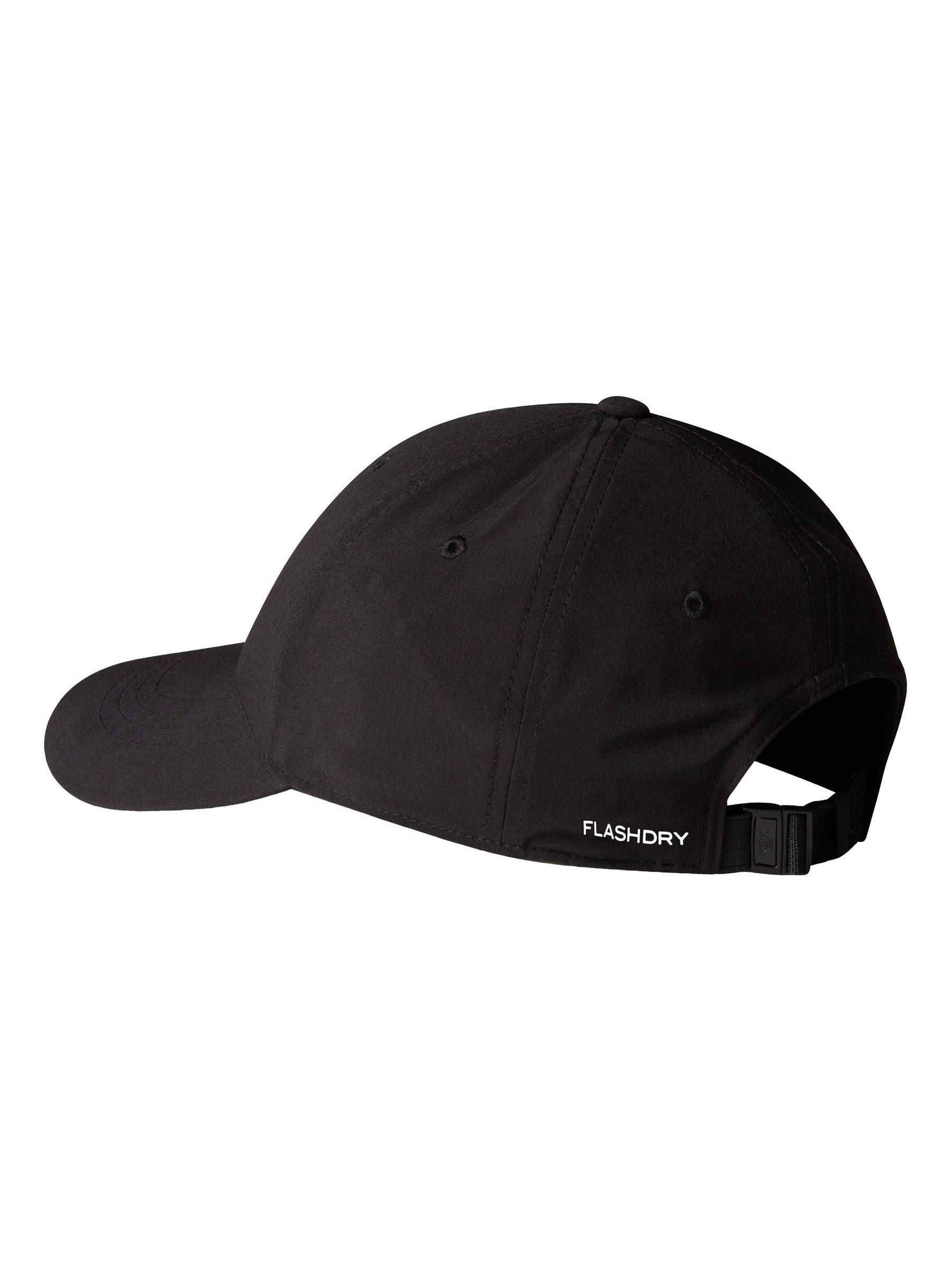 The North Face black 66 Flashdry hat (British brand)