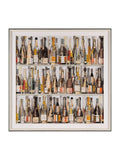Art Marketing Multicoloured Wines of the World wall art 93x93cm - British product