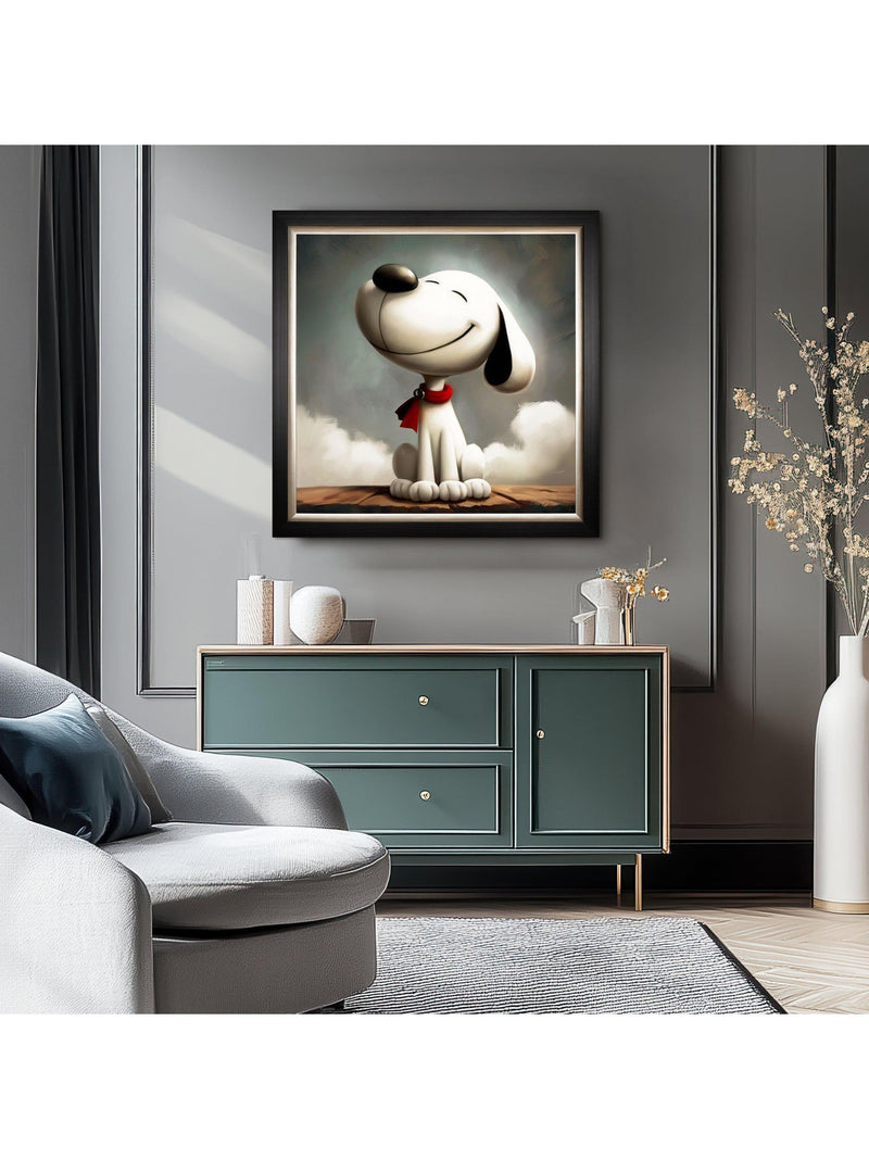 Art Marketing Multicoloured Happiness Is Wall Art