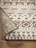 Origin Rugs Coffee Atlas Graphic Print rug, UK version