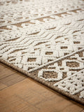 Origin Rugs Coffee Atlas Graphic Print rug, UK version