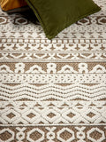 Origin Rugs Coffee Atlas Graphic Print rug, UK version