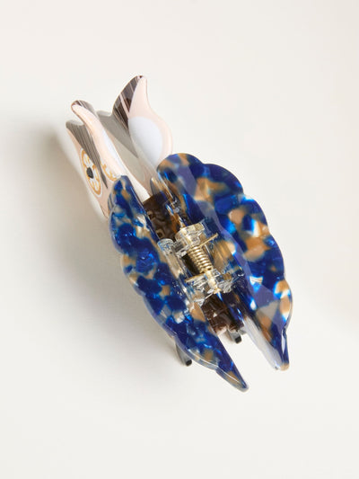 Pince à griffes Hibou Bleu Marine pour tous les types de coiffures
