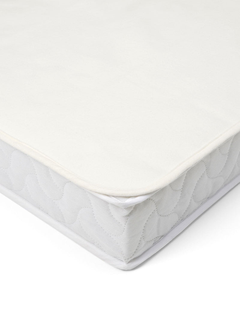 Tutti Bambini White Cot Bed Mattress Protector COT (British brand)