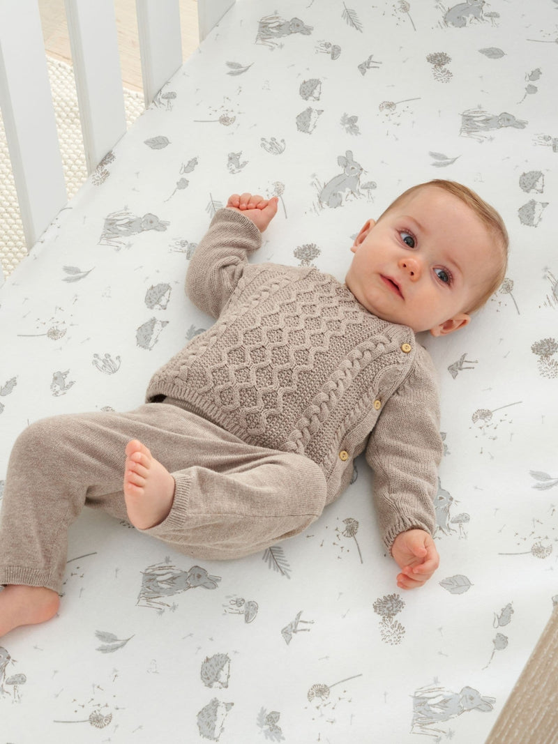 Tutti Bambini Run Wild Cot Fitted Sheets 2 Pack