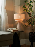 BHS Natural Terri tiered table lamp, UK version