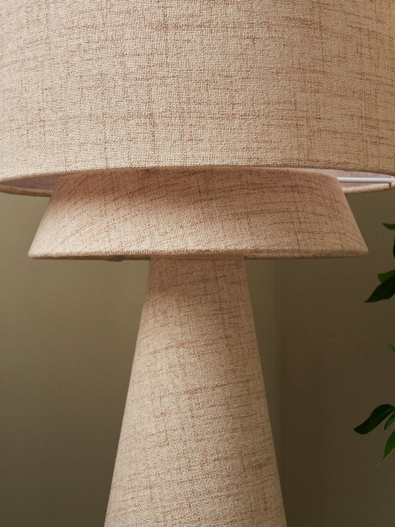 BHS Natural Terri tiered table lamp, UK version